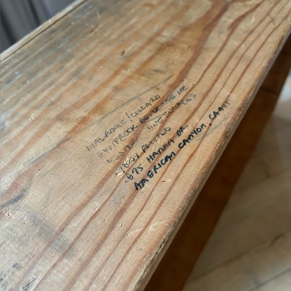 Vintage French Wine Crate - Picture 5 of 11